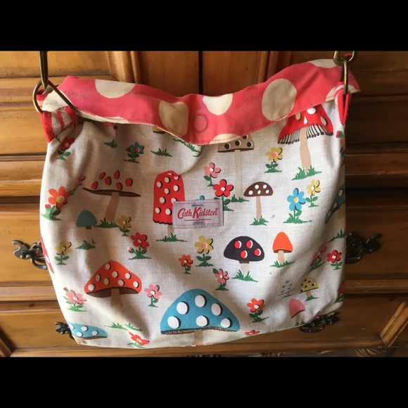cath kidston mushroom bag